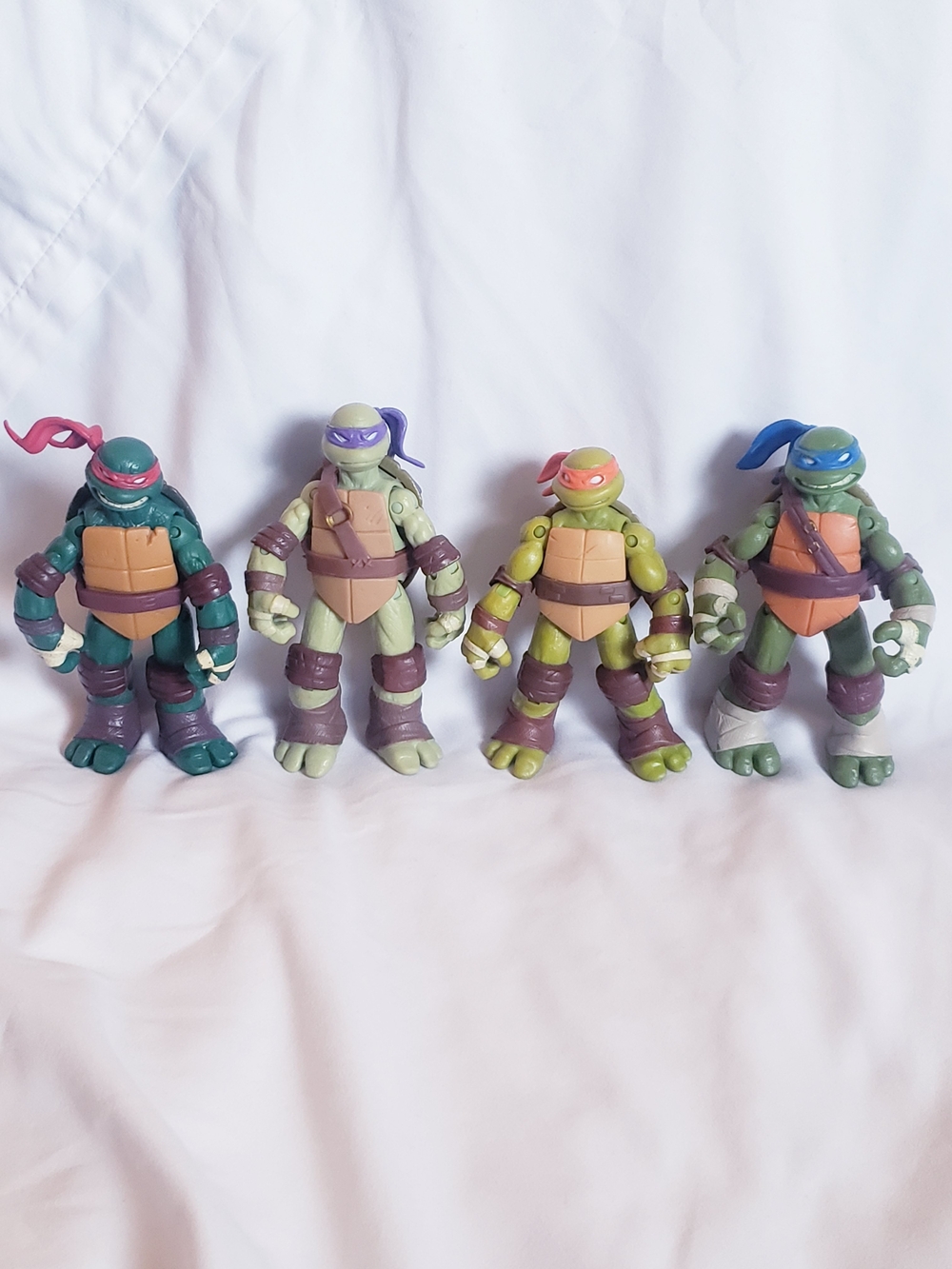 2012 Teenage Mutant Ninja Turtles Donatello Leonardo Michaelangelo Raphael